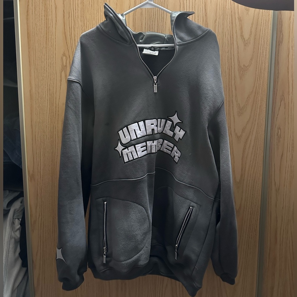 Satin lined hoodie